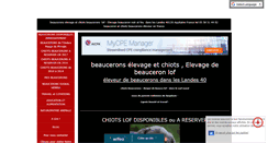 Desktop Screenshot of elevagelombrerougedephrygie.com